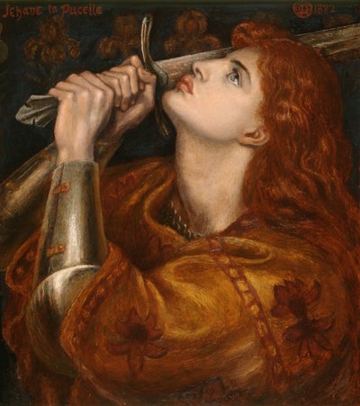 Joan of Arc by Dante Gabriel Charles Rossetti